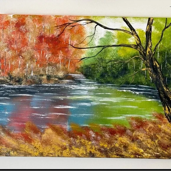 Season’s change fall landscape painting - Picture 1 of 1